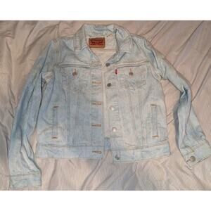 Levi's Denim Jean Jacket Size Medium Women's Trucker